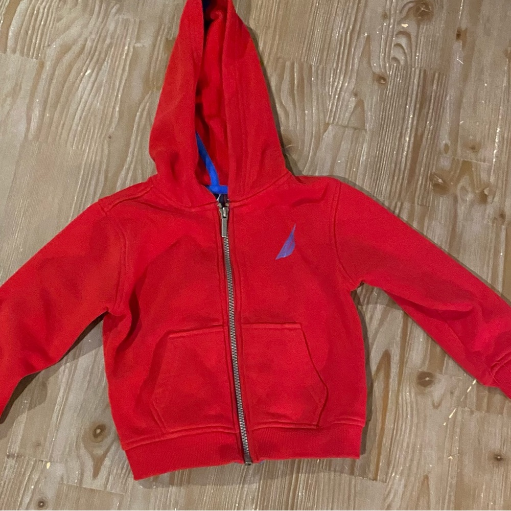 Nautica Boys Jacket Size 3T Red/Blue